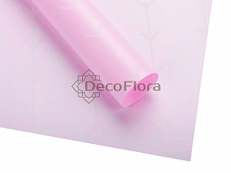 Фетр ламинированный 60см*5м Кустик розовый